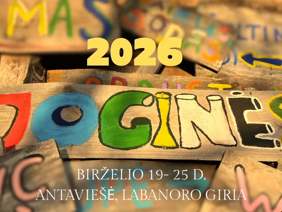 JOGINĖS 2026 festivalio plakatas