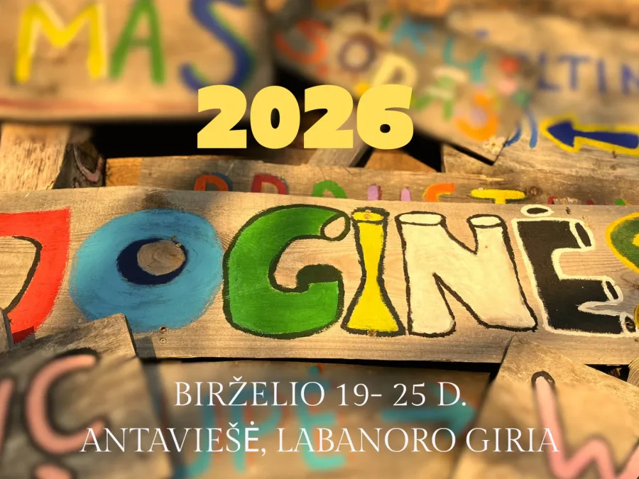 Joginės 2026 festival poster