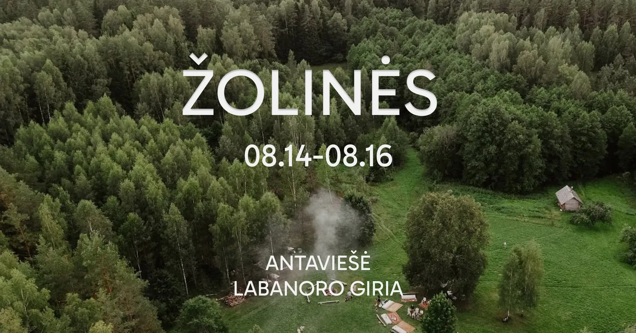 Žolinės in Labanoras Forest 2026 event poster